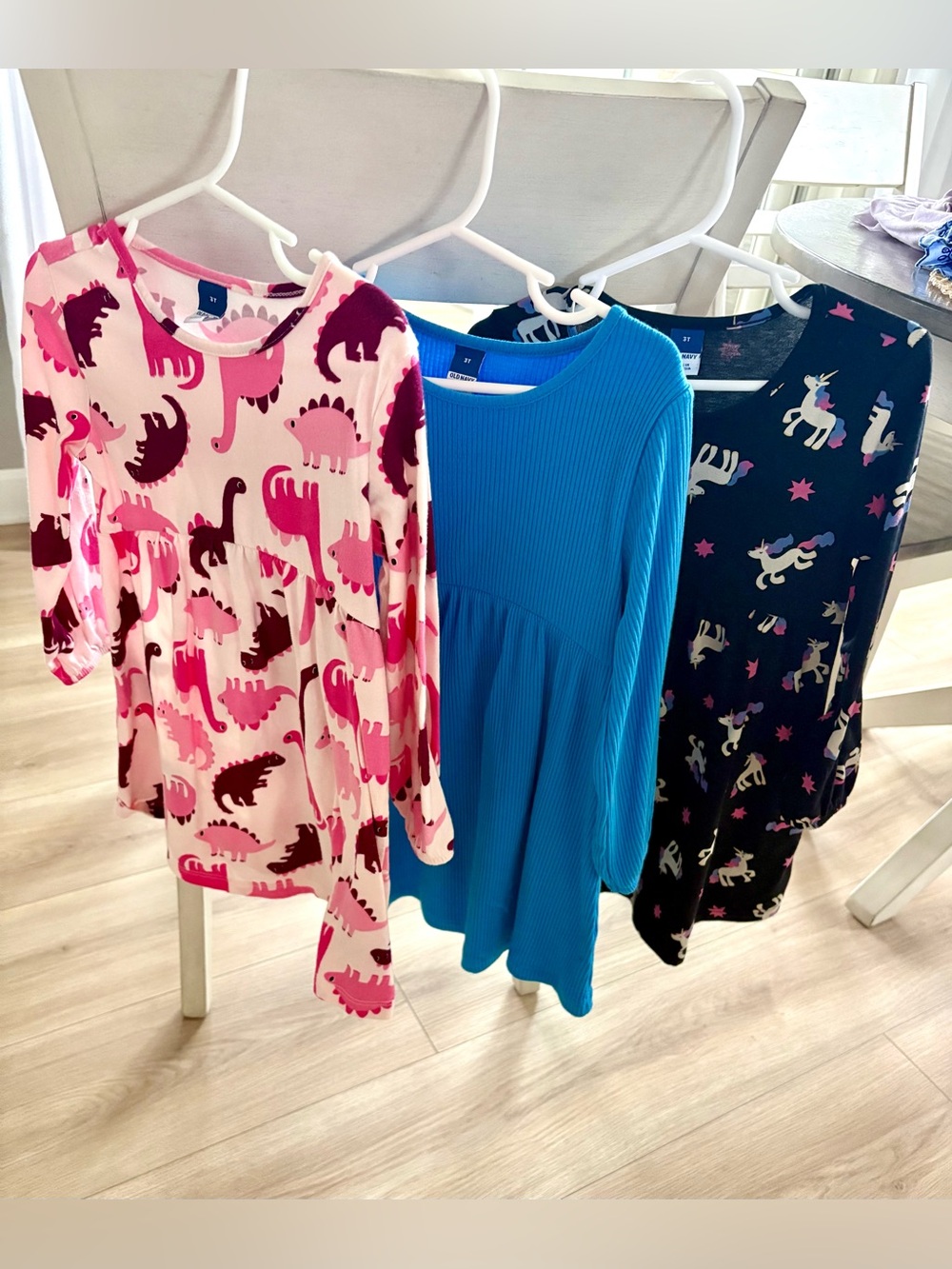 Old Navy Fit and Flare Dress Trio - Girls Size 3T
